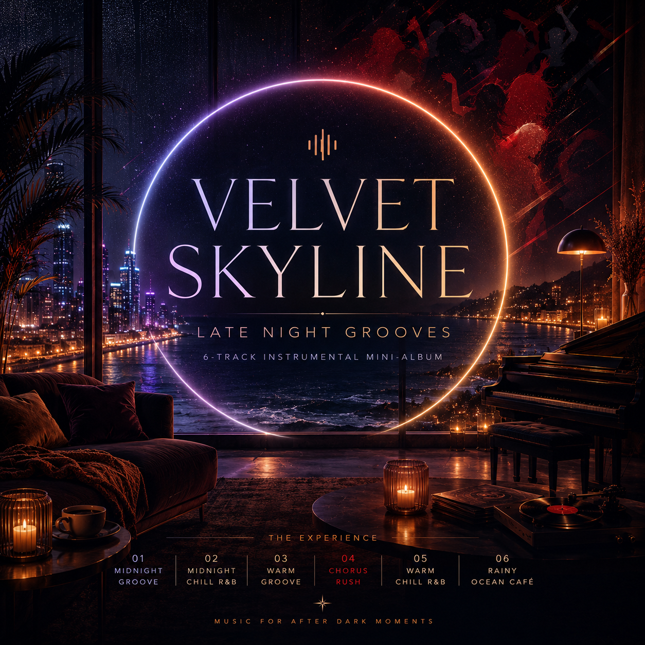 Velvet Skyline — Late Night Grooves artwork